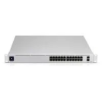 USW-Pro-24-POE, Switch grau, 400W PoE Budget