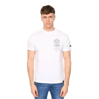 Duck and Cover - "Stoneham" T-Shirt für Herren, Angerauhte Baumwolle (Weiß)