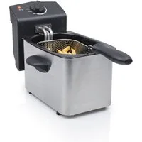 Tristar Fritteuse FR-6919, 800 W, 2 L Inhalt - Edelstahlgehäuse