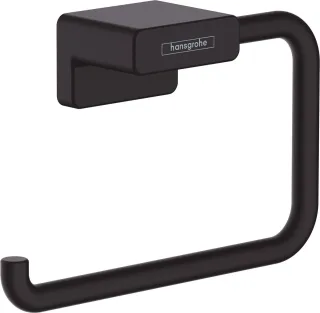 Hansgrohe Papierrollenhalter ohne Deckel AddStoris mattschwarz, 41771670 41771670