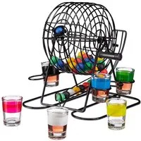relaxdays Spiel Trinkspiel Bingo