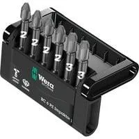 Bit-Check 6 PZ Impaktor 1, 1/4", 6-teilig, Bit-Satz diamantbeschichtet, extrem belastbar