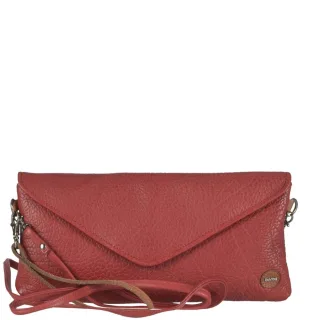 Schultertasche Leder 28x13cm "Geertruida" rot Berba 125-010