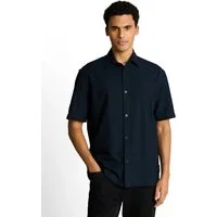 TOM TAILOR Denim Kurzarmshirt mit Streifen Muster
