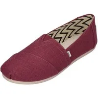 TOMS ALPARGATA Espadrille Dark Plum Heritage