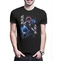 Urban Backwoods Print-Shirt Anime Slayer Figure Herren T-Shirt Akaza Demon Kimetsu No Yaiba Upper (1-tlg) Moon Three Anime Manga
