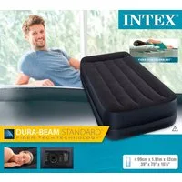 Intex Luftbett, Luftbett mit integrierter Luftpumpe