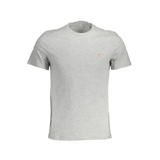 Guess Jeans Grigio Baumwoll-Shirts für Herren