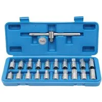 CCLIFE Steckschlüssel 3/8" Öldienstschlüssel Ölablassschrauben Ölwannen Steckschlüssel Set