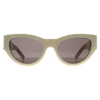 Saint Laurent Cat Eye Damen Elfenbein Grau SL M94