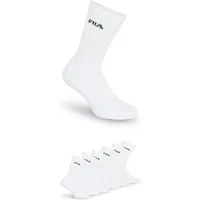 Fila Sportsocken UNISEX CREW TENNIS FULL TERRY SOCKS (6-Paar) mit eingestrickem Logo