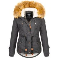 Navahoo Winterjacke Pearl mit warmem Teddyfell