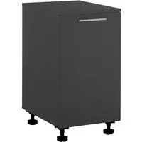 Laundreezy Spülenschrank Laundreezy, Spülenschrank BxHxT 50x92x68 cm (1-St) Breite 50cm, Tür L/R montierbar, Softclose, höhenverstellbare Füße