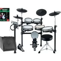 XDrum E-Drum DD-530 E-Drum mit Mesh Heads MAXI Live Kit, 17-St., USB MIDI, 45 Drumkits, 400 Sounds und Lernmodus