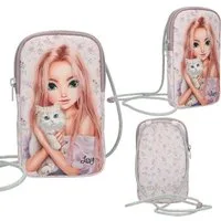 Depesche Smartphonetasche DEPESCHE TOPModel Smartphonetasche Blooming Kitty Katze flieder