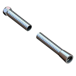 KWC Brauseschlauch Metall 1/2x1/2 L1500, für Niederdruck chromeline,19353/1500 Z 01 19353/1500 Z 01