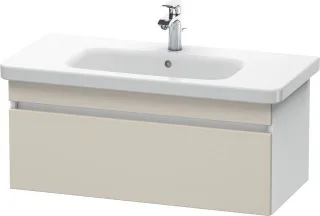 Duravit DuraStyle Waschtischunterbau wandhängend Taupe & Weiß Matt 930x448x398 mm - DS638209118 DS638209118