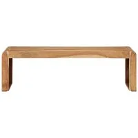 vidaXL TV-Schrank TV-Ständer 110x33x33 cm Massivholz Akazie
