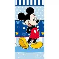 Jerry Fabrics Handtücher Disney Mickey Mouse Duschtuch Strandtuch Badetuch 70x140cm Baumwolle, (1 Duschtuch, 1-St), Langlebig
