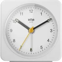 Braun Wecker BC03W Quarzwecker weiß