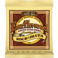 Ernie Ball Saiten, (EB2008 10-52 Earthwood 80/20 Bronze Rock Blues), EB2008 10-52 Earthwood 80/20 Bronze Rock & Blues -