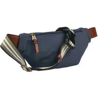 camel active Bauchtasche Bari, aus hochwertigem matten Nylon mit gestreiftem Gewebeband