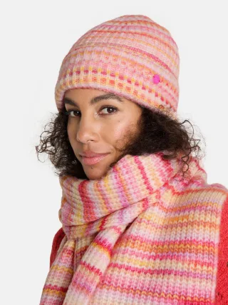 LIEBLINGSSTÜCK - Damen-Strickmuetze red - Gr. - OS