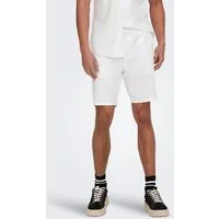 ONLY & SONS Shorts ONSLINUS 0007 COT LIN SHORTS NOOS Baumwolle mit Leinen, normal geschnitten