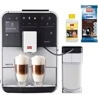 Melitta Kaffeevollautomat Barista T Smart® F 83/0-101, silber, 4 Benutzerprofile& 18 Kaffeerezepte, nach italienischem Originalrezept