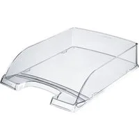 LEITZ Briefablage Briefablage A4 Transparent Plus hochglänzend glasklar (5 Stück)
