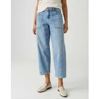 OPUS Slouchy Jeans Lolah lively aus Dry Indigo® Mid Rise Denim