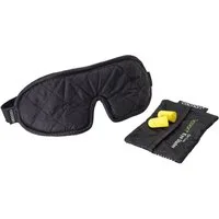 Cocoon Schlafmaske COCOON Schlafbrille de Luxe schwarz/grau