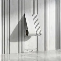 Agger 3D Wandpaneel Mustertapete Selbstklebende Wandtapete in Holzoptik Abziehbare, Dekorative PVC-Tapete – wasserfest, schallisolierend, Holzmaserung