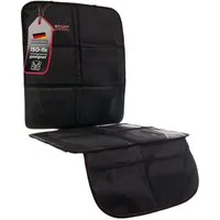 stuff from above Autositzschutz Universal Autositzschoner und Kindersitzunterlage (Iso-Fix geeignet), mit Netztasche, für alle Automarken geeignet, für Vordersitz, Rücksitz & Kindersitz