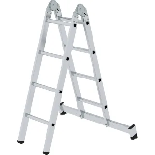 Munk Klappleiter 2-teilig mit nivello®-Traverse - 032208