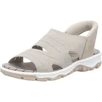 Rieker Sandale Trekkingsandale, Outdoorsandale, Sommerschuh mit Elastik-Einschlupf