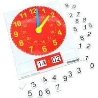 Betzold Lernspielzeug Magnetische Tafeluhr