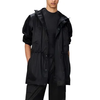 Rains - Jacke für Herren, Lang (Schwarz)