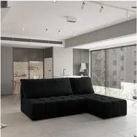 Masseno Ecksofa DOMIRA mit Schlaffunktion L-Form, Sofa mit Bettkasten