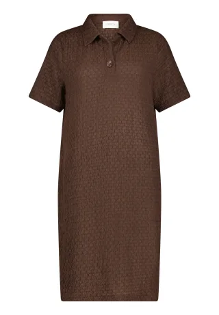 CARTOON - Polokleid Dunkelbraun - Gr. - 42