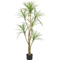 Kunstbaum Dracaena marginata, Creativ green, Höhe 140 cm, mit 6 Stämmen