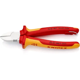 KNIPEX Seitenschneider mit Befestigungsöse - 7006180T