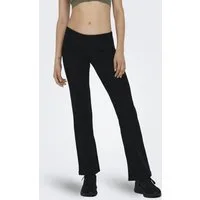ONLY Play Leggings ONPFOLD MW JAZZ JRS PNT NOOS aus Baumwollmischung mit Elasthan und Jersey, ausgestellte Passform