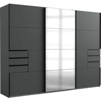 Wimex Schwebetürenschrank Saigon mit Spiegeltür, 3 Türen, 270cm breit