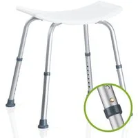 Vivamore Duschhocker Vivamore Duschhocker - Duschstuhl Höhenverstellbar