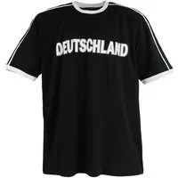 Lavecchia T-Shirt Lavecchia Herren T-Shirt Deutschland LV-120 (Schwarz, 7XL) Herrenshirt Deutschland