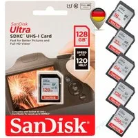 Sandisk Ultra SD Karte Memory Card 32GB 64GB 128GB 256GB Speicherkarte (64 GB)