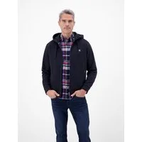 LERROS Sweatjacke Hoodie Sweat-Jacke Kapuzensweatjacke mit Tunnelzug und seitlichen Reißverschlusstaschen
