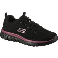 Skechers Graceful - Get Connected Sneaker Freizeitschuh, Halbschuh, Schnürschuh für die Maschinenwäsche geeignet