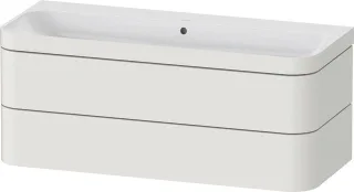Duravit Happy D.2 Plus c-bonded Set wandhängend Nordic Weiß 1175x490x480 mm - HP4639N39390000 HP4639N39390000